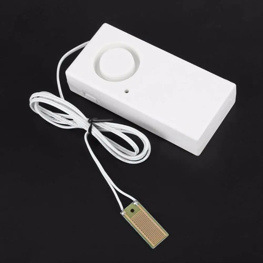 

Water Leak Alarm Flood Level Overflow Detector Sensor Alert Home Security