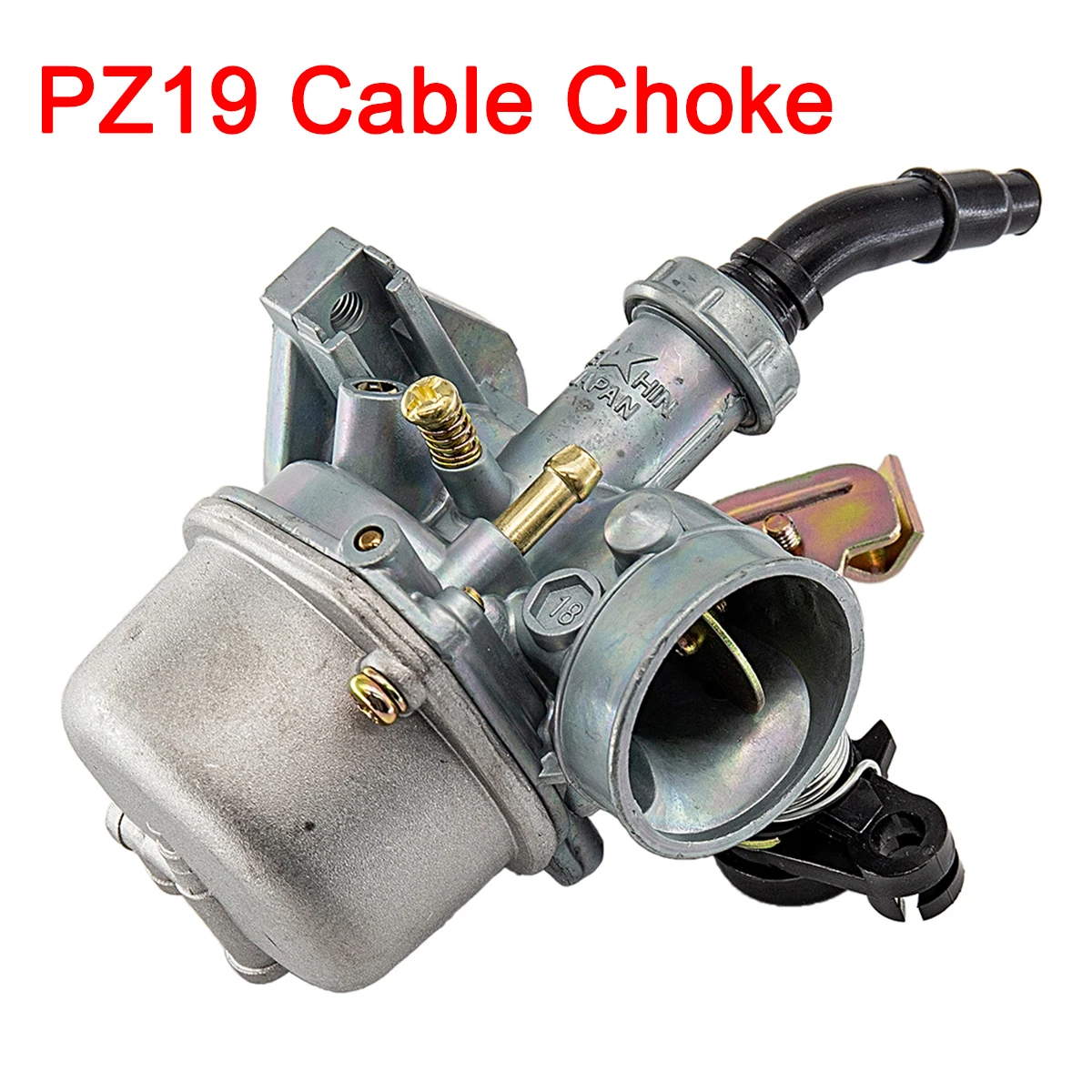 

Motorcycle Carburetor PZ19 Cable Choke For 70cc 90cc 110cc Pit Dirt Bike Quad Enduro Off Road Go Kart ATV