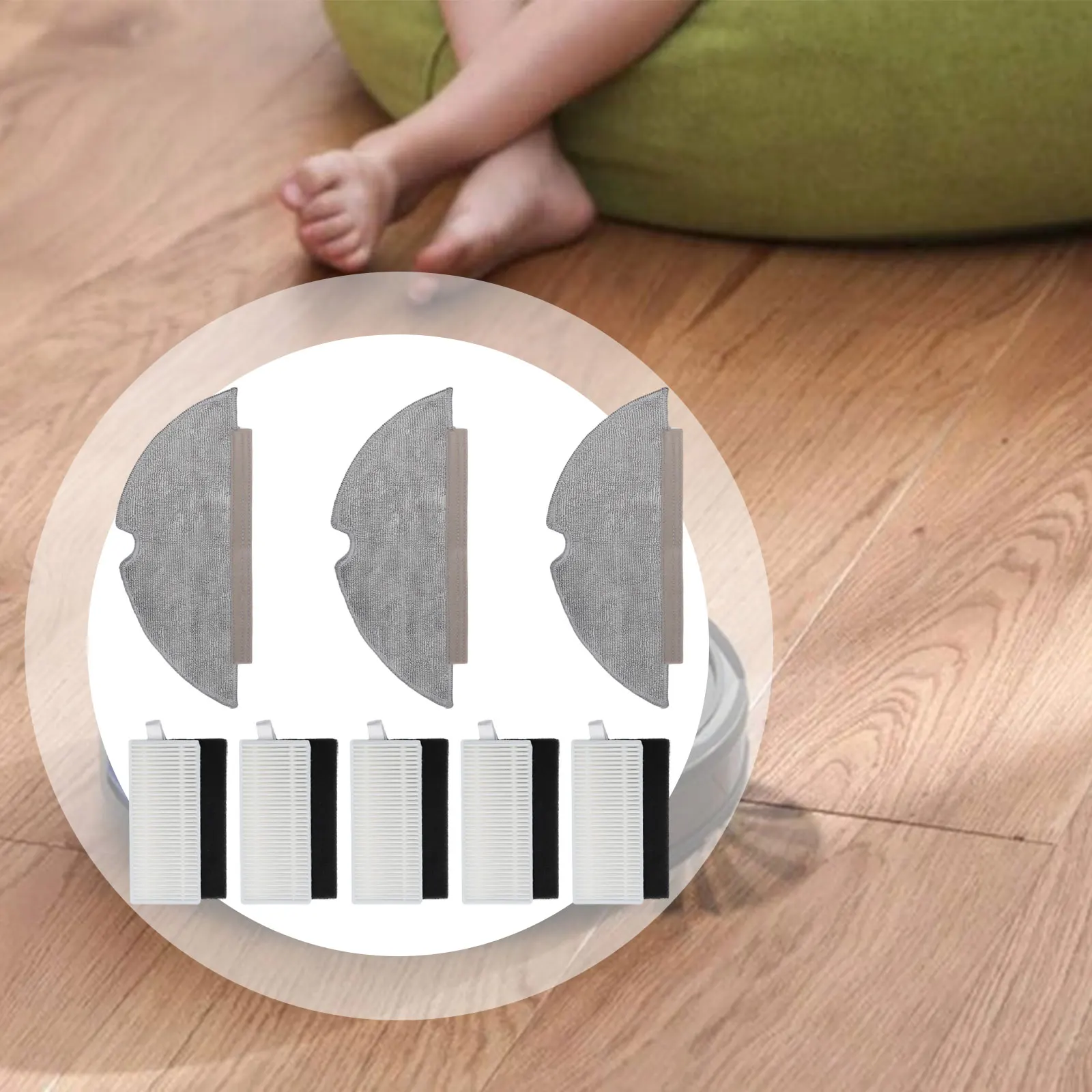 Eufy Robovac Hybridl35 Lr30 Набор Аксессуаров Для Повышенной Эффективности Уборки Отличные