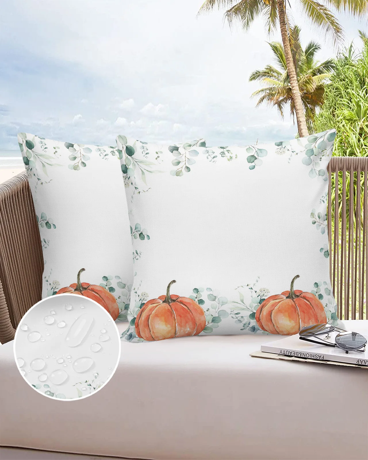 

2/4 шт., водонепроницаемые декоративные наволочки для дивана