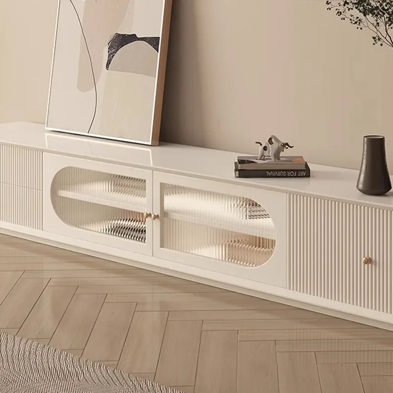 Напольная стойка для телевизора гостиной современный фермерский полный шкаф