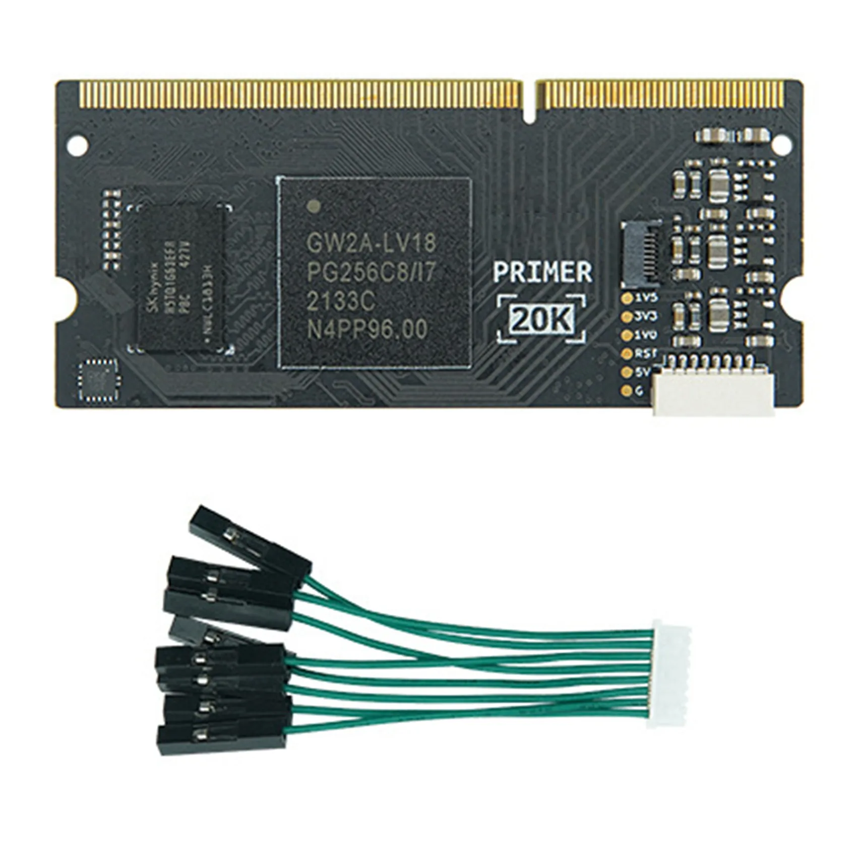 

Для Sipeed Tang праймер 20K Core Board 1G Bits DDR3 + 32M Bits SPI FLASH Gaoyun GW2A FPGA GoAI Learning Core Board
