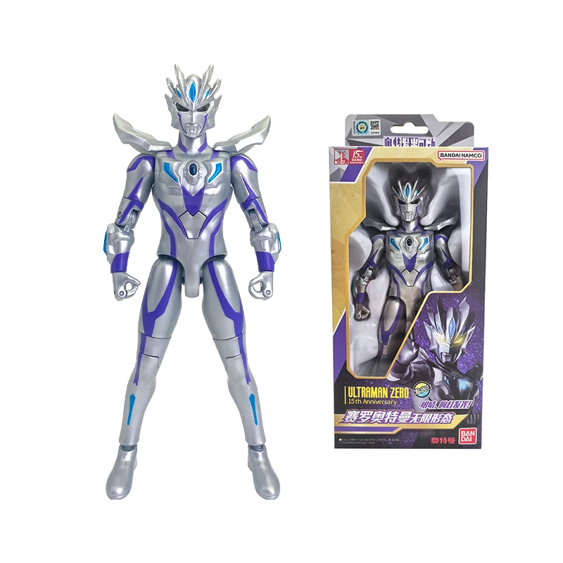 Фото Оригинальные ультра-фигурки Bandai Ultraman Arcle Blazar Tiga Zero Zett Trigger, позитивная модель, игрушки, коллекционные предметы для детей, подарок №1