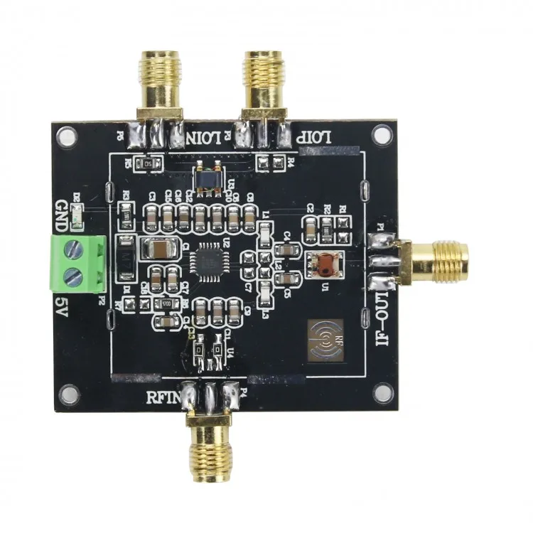 

Up-Conversion Down-Conversion Balun Coil Coupling Signal ADL5801 Double Balanced Mixer Active RF Mixer