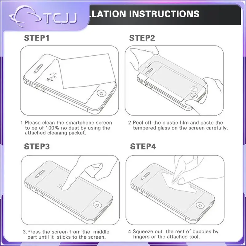 

Взрывозащищенная нано-пленка для экрана, закаленное стекло для Apple iPad 2/3/4, защита от отпечатков пальцев и царапин