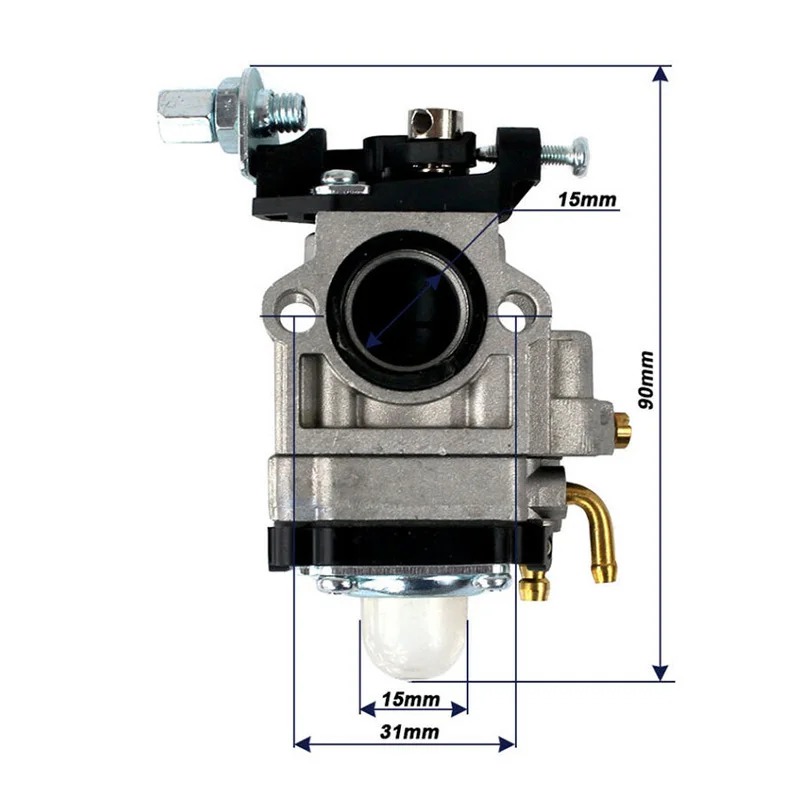 Фото Карбюратор 4-в-1 для Florabest FBS 43 A1, FBK 4 B2, PBK 4 PBS 2 A1, аксессуары для системы подачи топлива кусторезов №3