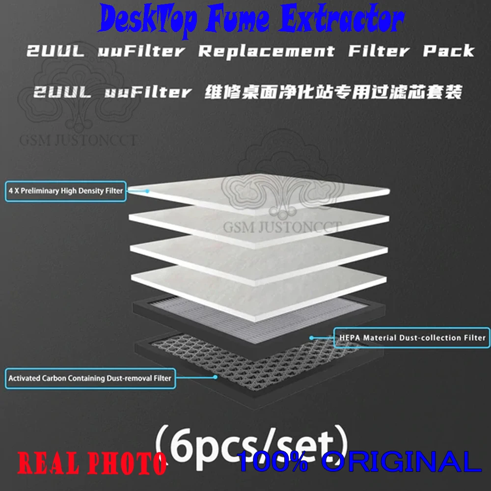 

2UUL uuFilter Настольный экстрактор дыма