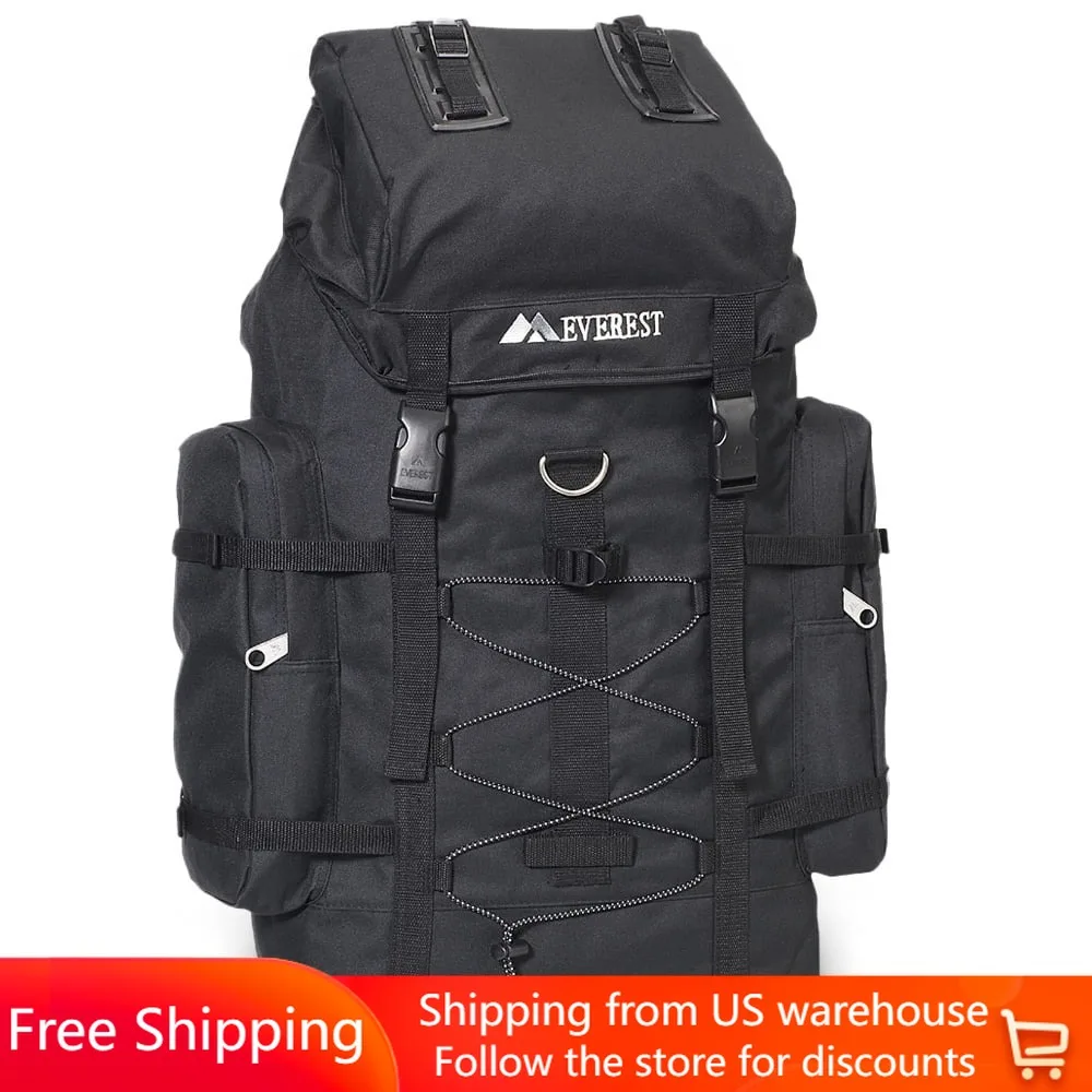 

Unisex Hiking Backpack Climbing Bag Free Shipping Camping Sports,Black,Red,Green,Navy Blue