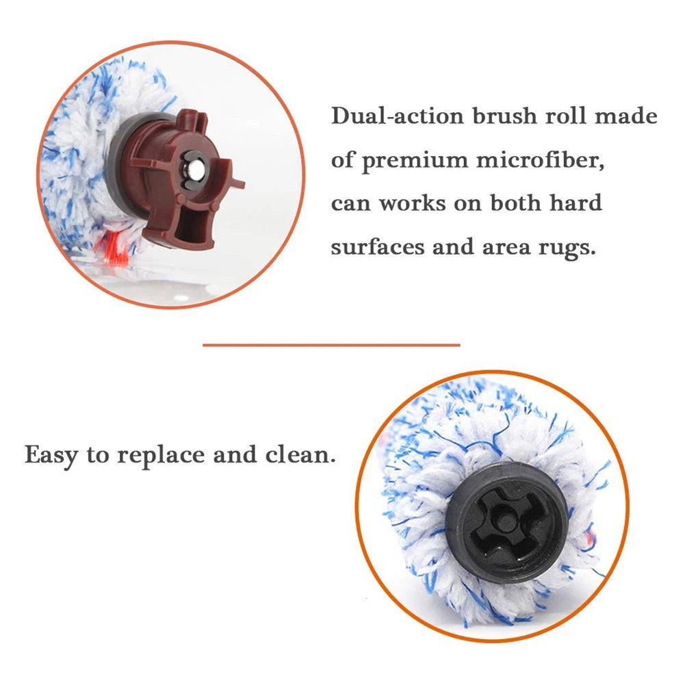 Сменная круглая щетка HEPA-фильтр для пылесосов Bissell 1866 1868 1926 1785 Crosswave Wet &amp Dry