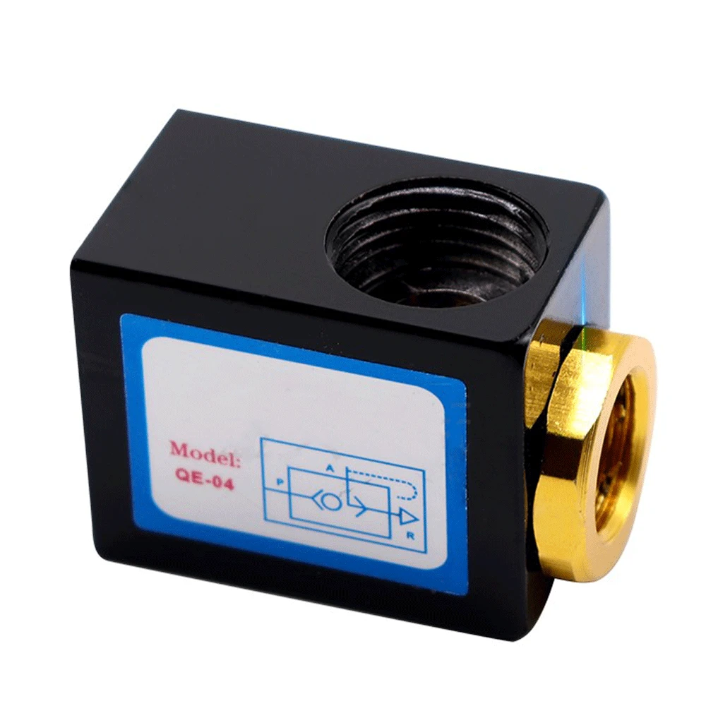 

1/8" 1/4" 3/8" 1/2" Feamle Thread Pneumatic Element Shannes Type Quick Exhaust Valve Quick Exhaust Valve