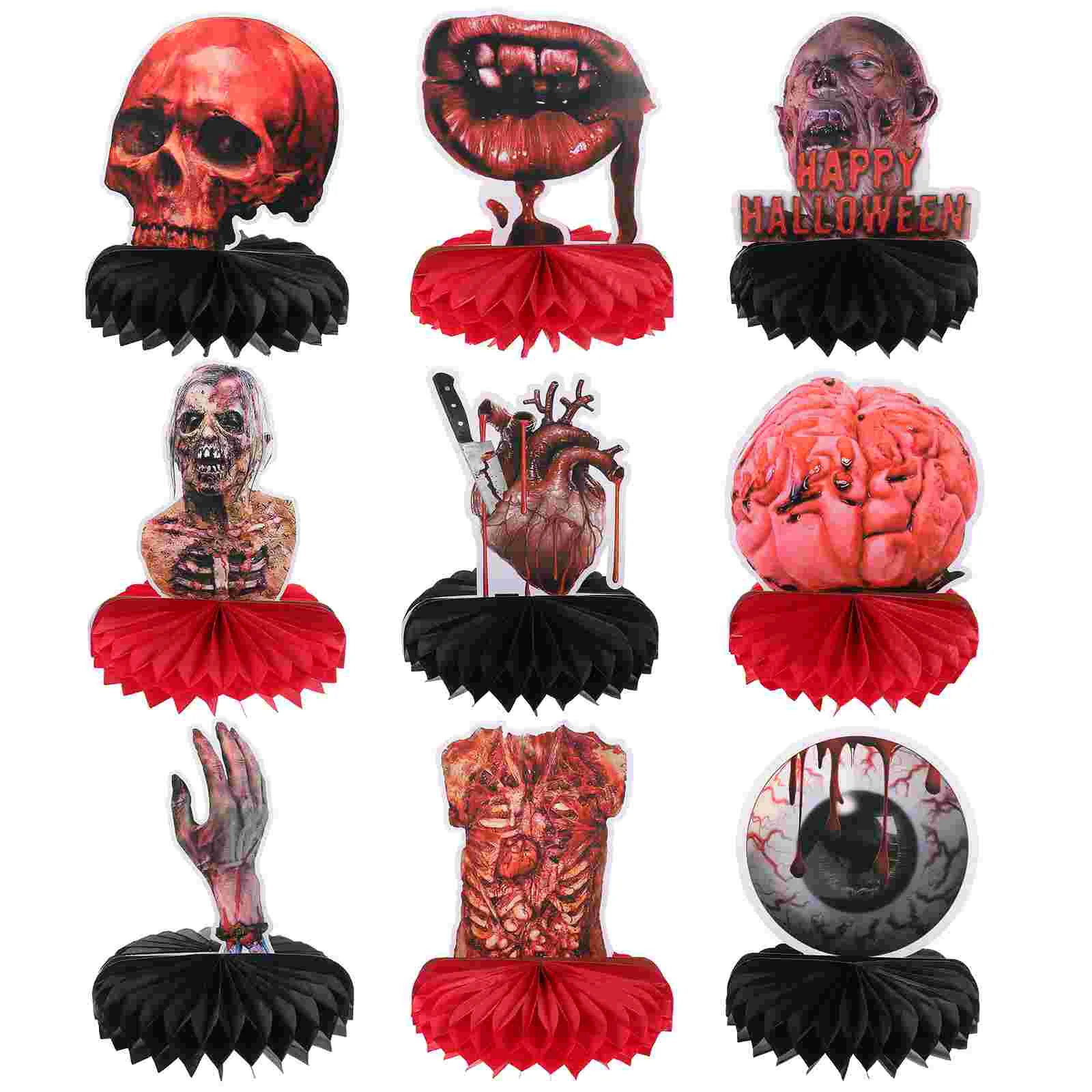 

Honeycomb Table Party Centerpieces Paper Decorations Props Ornaments Decortopper Centerpiece Ghost Decors Favors Signtables