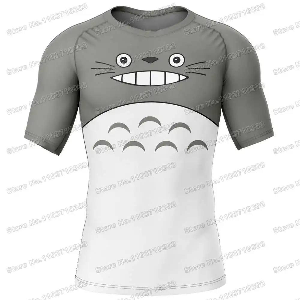 Totor мультфильм игры аниме Сыпь гвардии серфинг Джерси пляжные рубашки купальники