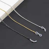 fashion silver gold color cord lanyard necklace glasses chain metal eye glasses sunglasses eyewear chain holder neck strap rope
