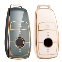 tpu car remote key cover case shell fob for mercedes benz 2017 e class w213 e200 e260 e300 e320 2018 s class gls gla accessories