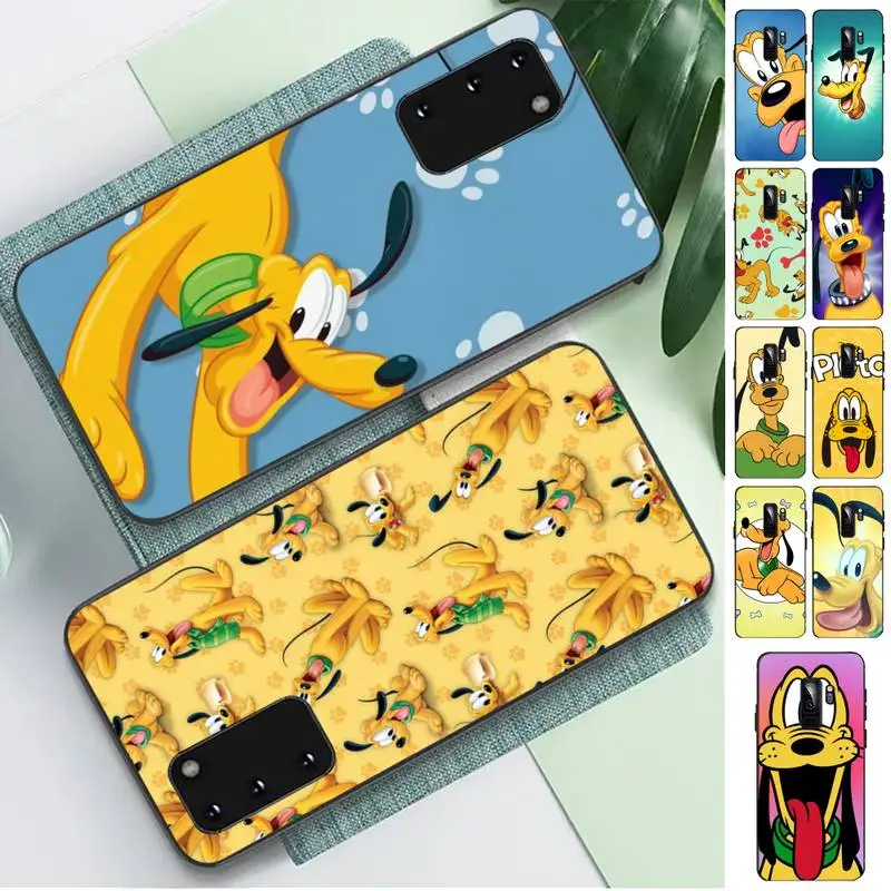 

Disney Pluto cute Phone Case for Samsung S10 21 20 9 8 plus lite S20 UlTRA 7edge