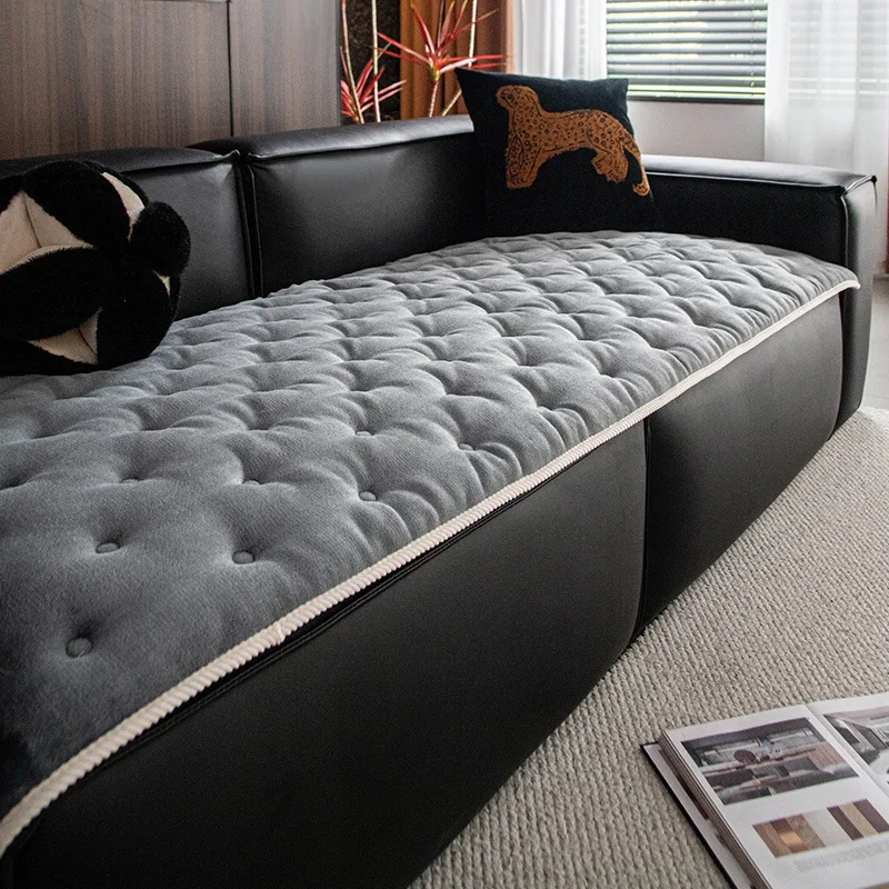 

Европейский плюшевый стеганый чехол для дивана