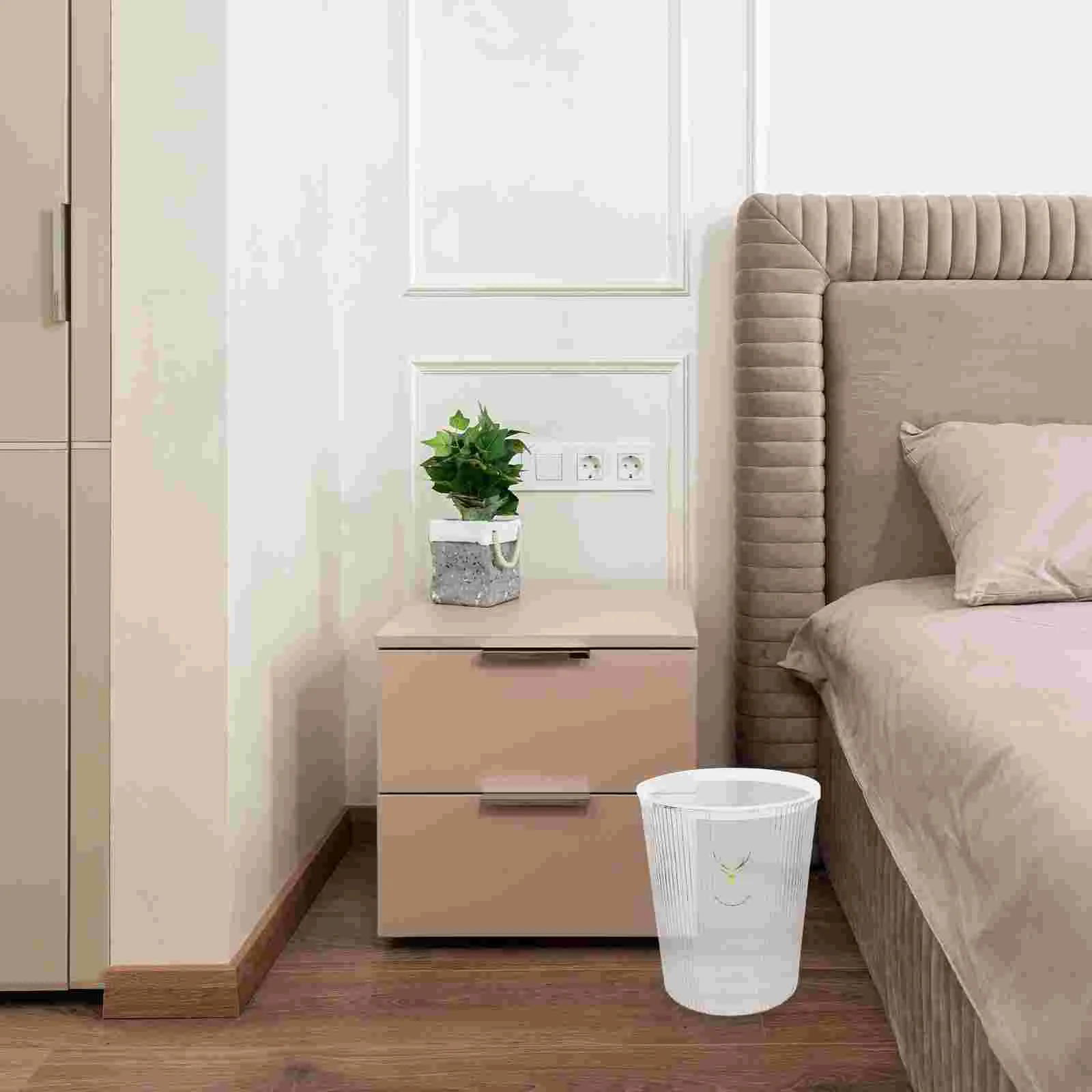 Пластиковый мусорный бак декоративное ведро для мусора спальни гостиной офиса