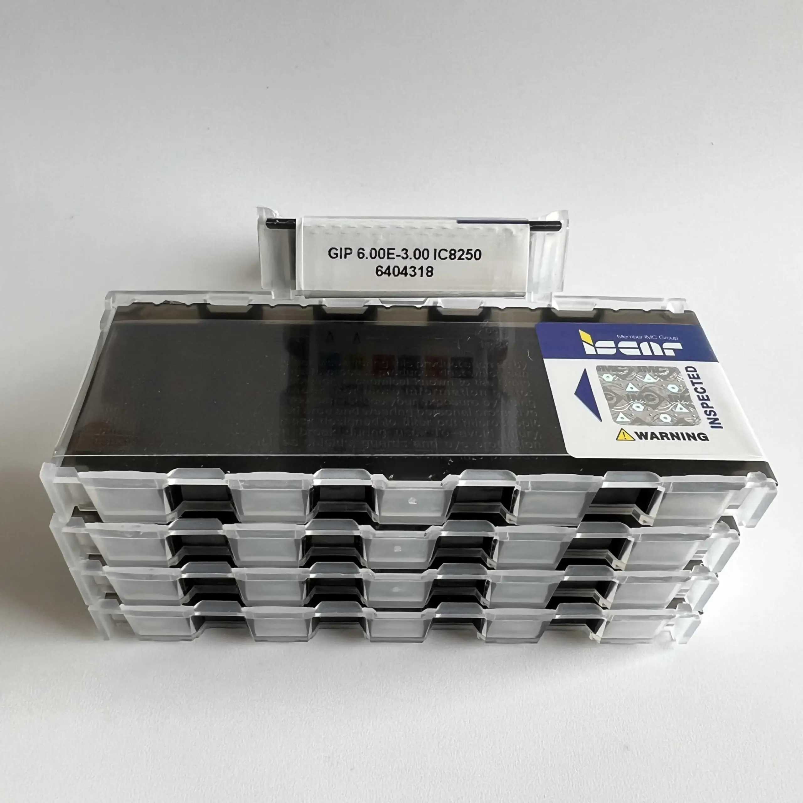 Оригинальное лезвие GIP6.00E-3.00 IC8250/твердосплавное с ЧПУ 10 шт.