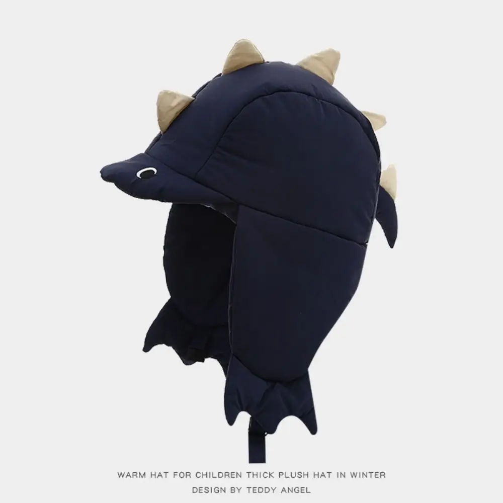 Утолщенная детская шапка с динозавром Lei Feng ветрозащитная защита для ушей и шеи