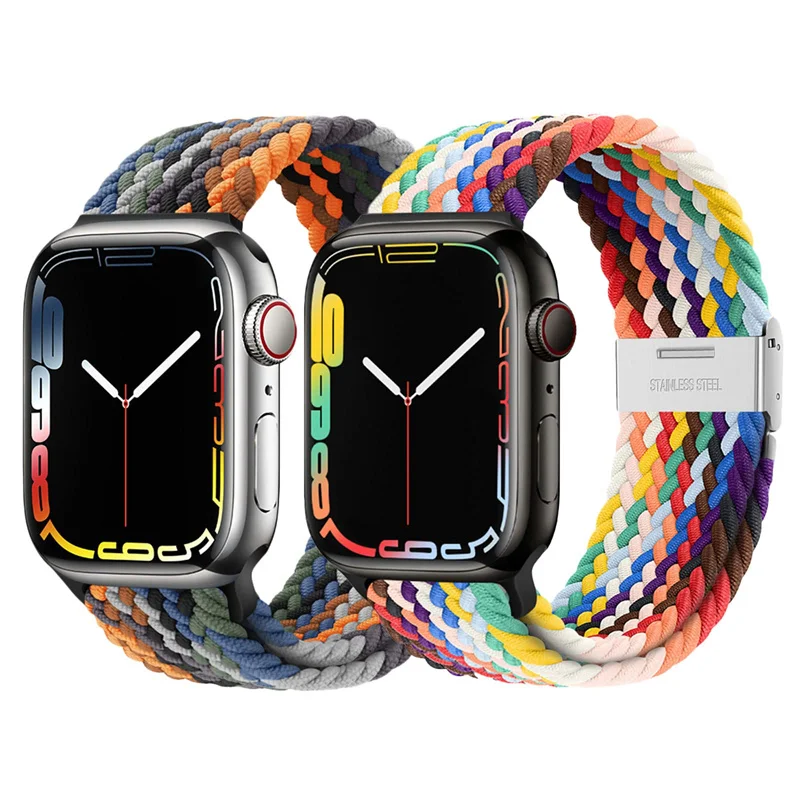Нейлоновый ремешок для Apple Watch цвет в ассортименте