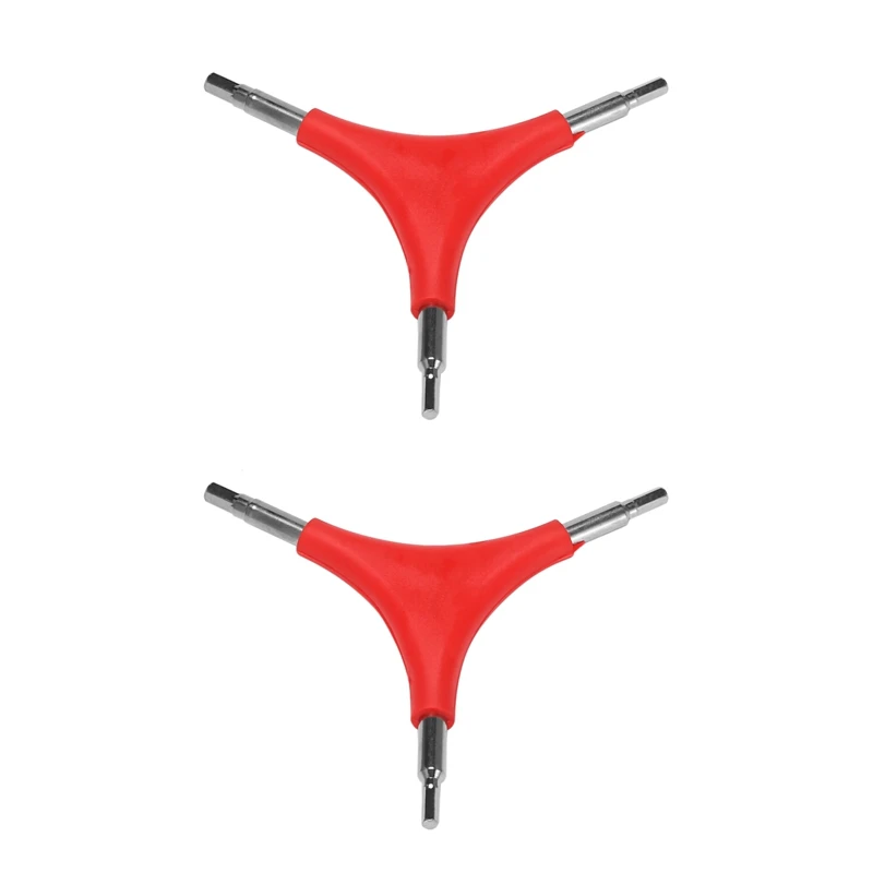 

Hot AD-2X 3 Way 4/5/6Mm Bicycle Hex Wrench Stainless Steel Cycling Hex Wrench Spanner Bicycle Repair Tools