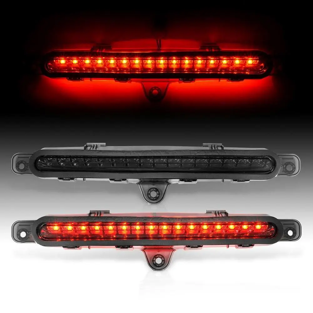 

1 Pcs Smoked Led 3rd Brake Lamp High Mount Center Stop Light Set T20a008-ehs1 Compatible For Ford Mustang 10-14 Car-Styling