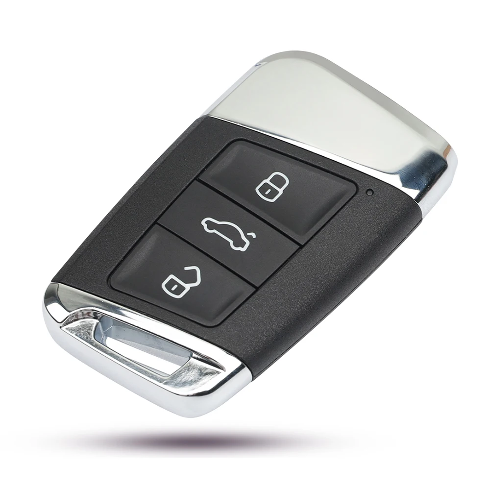 Свобода Keyless Go удаленный автомобильный ключ 3 кнопки 434 МГц MQB 48 чип FOB для VW Volkswagen