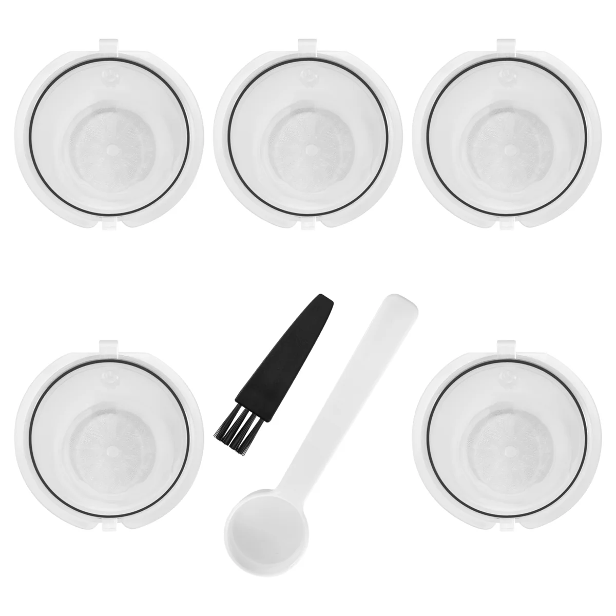 5 шт. многоразовые крышки для Nestle Dolce Gusto капсула кофе фильтрующая чашка колпачки