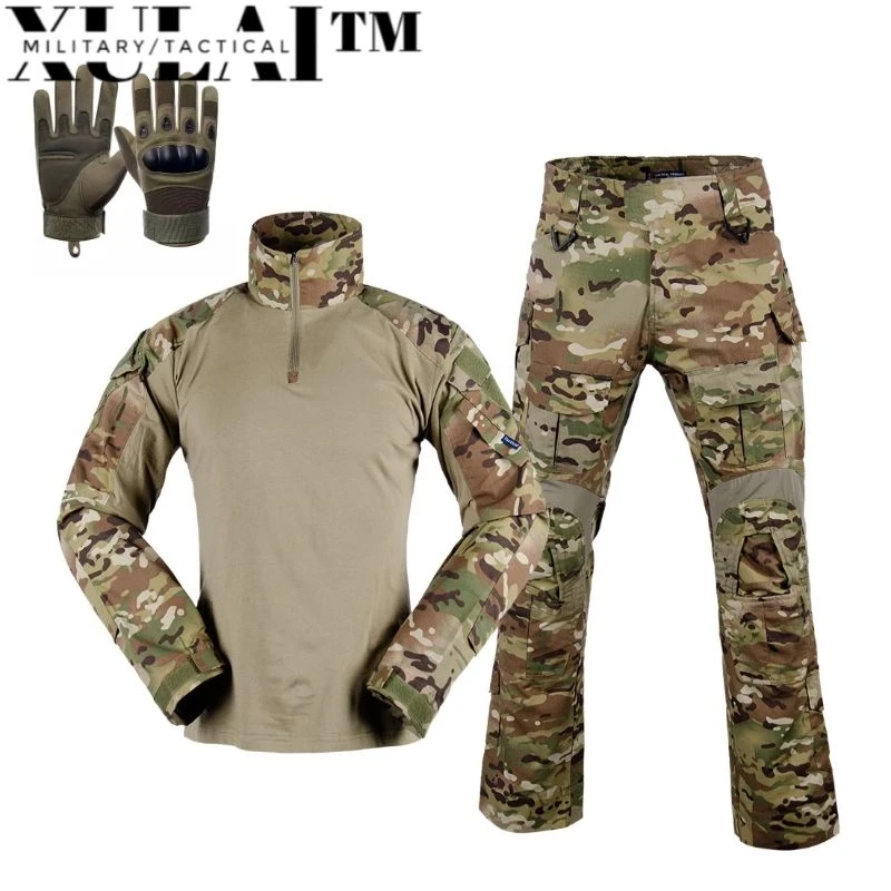 Surface Waterproof Multicam Camouflage Suit Upgraded Camouflage Clothing Tactical Pants Tactical Shirt Combat Shirt For Men