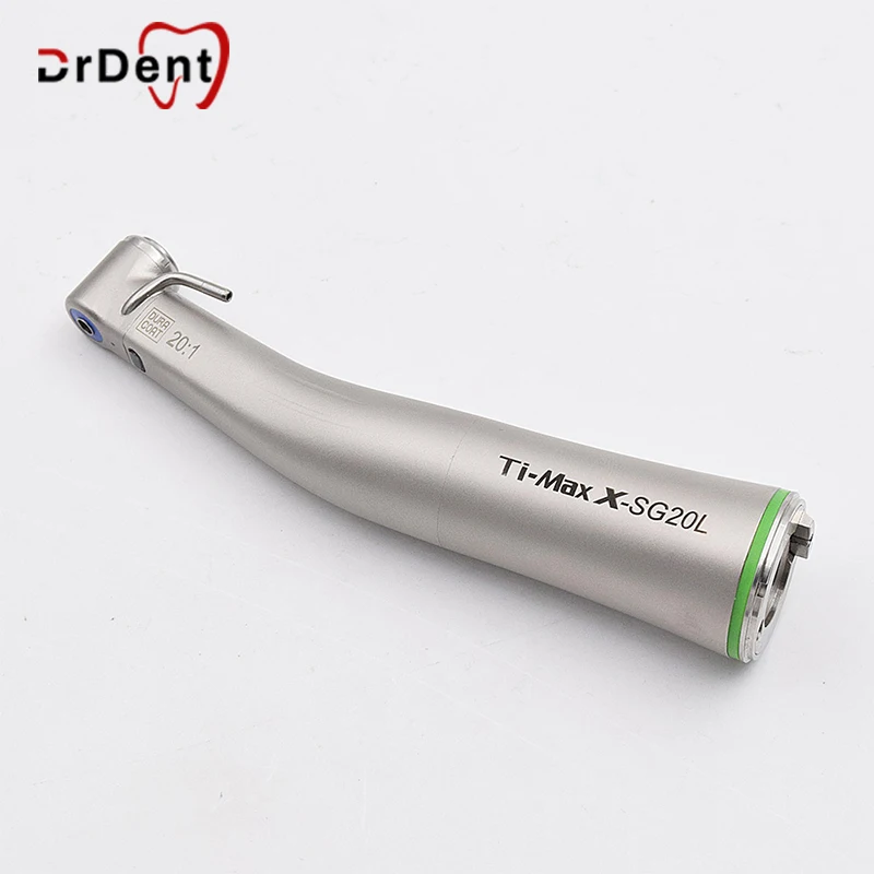 

New Model 20:1 Contra Angle Green Ring With LED Fiber Optic Dentistry Implant Low Speed Handpiece Medical Supply Tools