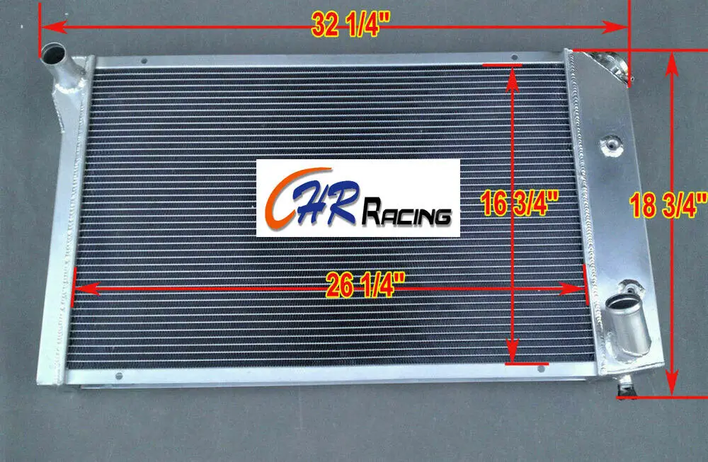 3-рядный алюминиевый радиатор для Chevy Corvette 5.0L 5.7L 305/350 ci V8 1977-1982 1977 1978 1979 1980 1981 1982 -