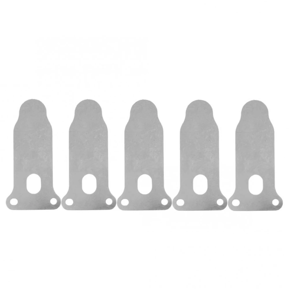

5pcs Air Compressor Valve Plates Metal 28x57mm Tongue Shape Valve