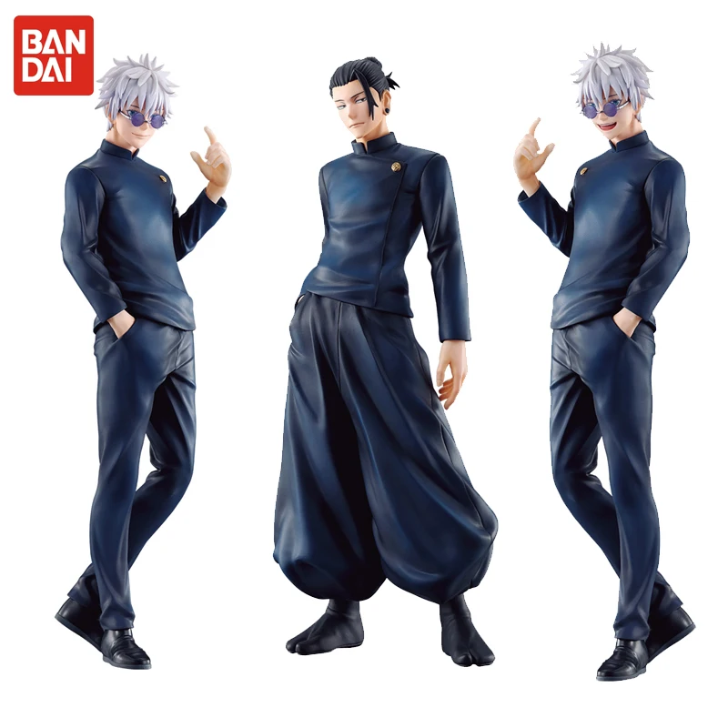 

Original Bandai Jujutsu Kaisen Figure Satoru Gojo Geto Suguru Pvc Anime Action Model Figurine Statue Dolls Ornamental Toys Gift