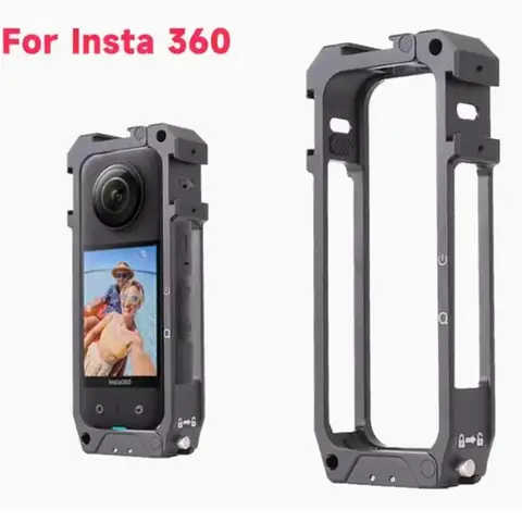 Для Insta360 One X3 рамка из алюминиевого сплава, защитный скелетный корпус/футляр/корпус, аксессуары для экшн-камеры, металлическая защита