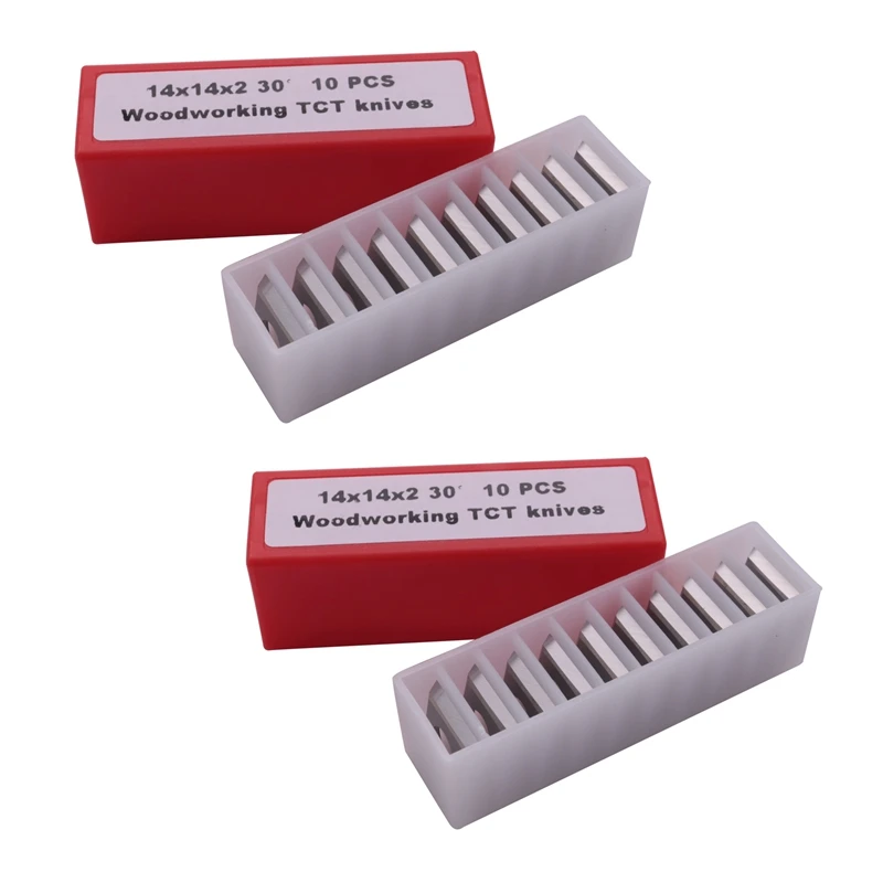 

20Pcs Wood Turning Carbide Insert Blades Milling 30 Degree Lathe Chisel Replacement Blade 14X14x2mm