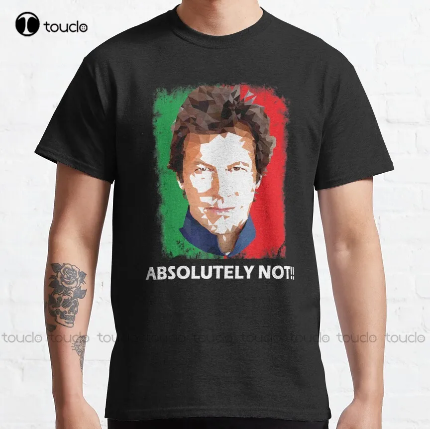 

Imran Khan Absolutely Not Pti Pakistan Prime Minister - Imran Khan - Imran Khan Pti Party Pakistan Support Freedom T-Shirt Retro