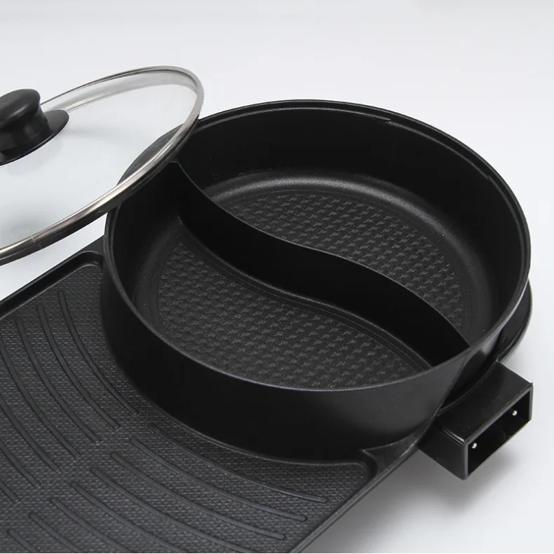 Горячий горшок для барбекю в Корейском стиле домашняя жареная рыба