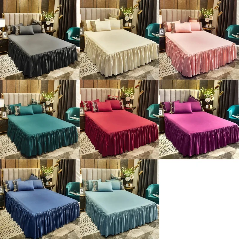 Женская Роскошная Свадебная натяжная простыня для четырех сезонов романтичная