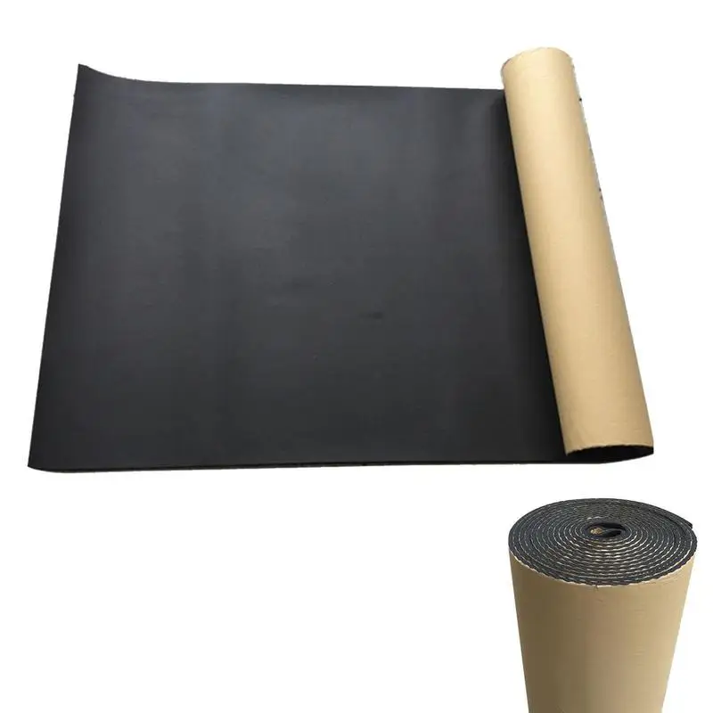 

Waterproof Antiflaming Soundproof Cotton 50cm*200cm Thermal Insulation For Car Engines Cover Doors Roof Floor Trunk Water Pipe