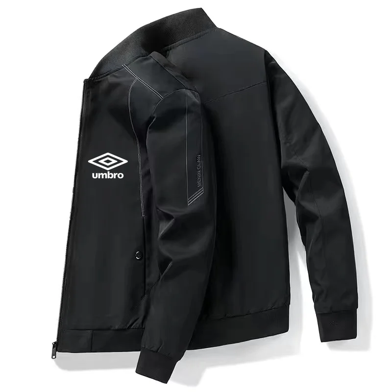 

Мужская Легкая осенняя куртка umbro, дышащая куртка большого размера с принтом, 2023