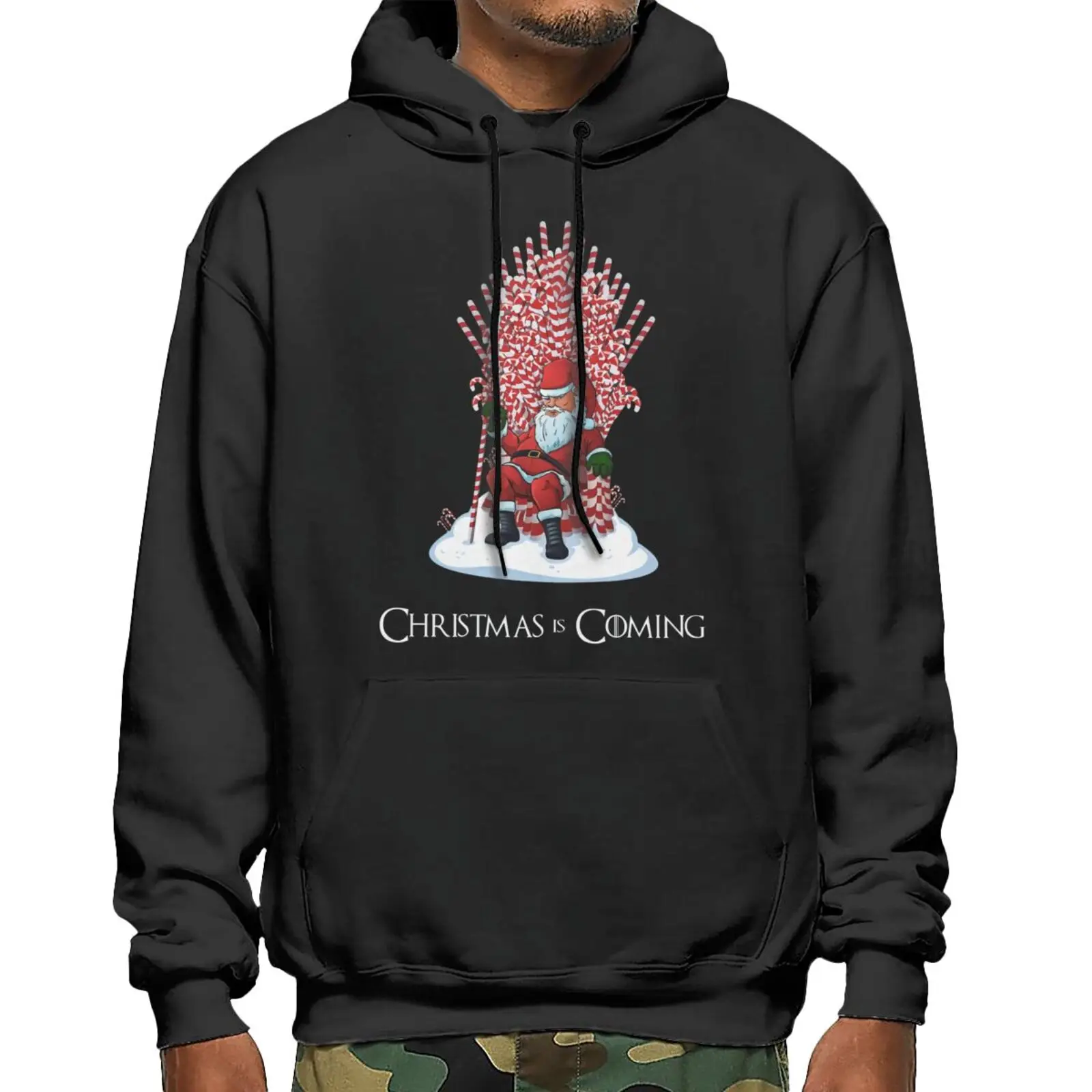 

Christmas Is Coming Santa Sugar Cane Hoodie Hoodies And Hoodies Hoodie With Zipper Hood Men Sets Anime Hoodies Man Sweatshirts