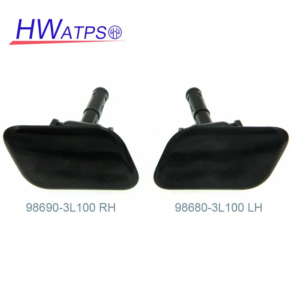 Пара насадок для омывателя переднего бампера, крышка 98680-3L100 (LH) и 98690-3L100 (RH) для Hyundai Azera greattg 2005-2010