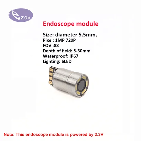 EOENKK USB эндоскоп 5,5 мм  EZ-EN50S-R