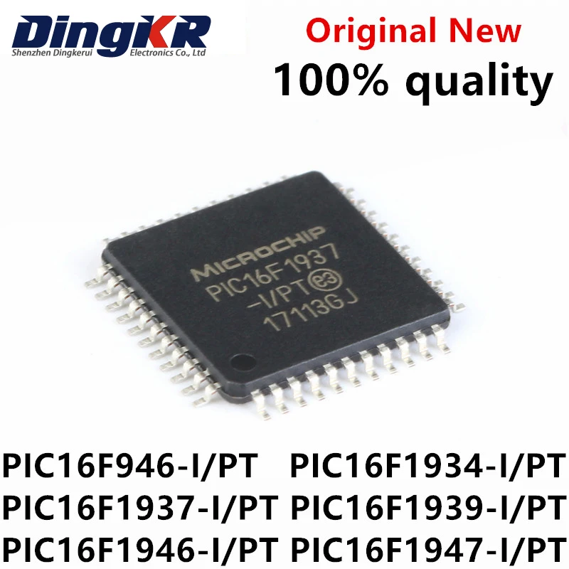 1 ломтик/аукцион Φ/PT/PIC16F946-I PIC16F946 TQFP-64Pins/PT PIC16F1934-I/PT Φ/PT pic16f1995