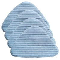 4pcs microfibre mops cleaning cloth accessories for dirt devil 0318002 318022 steam cleaner steam mop replacement