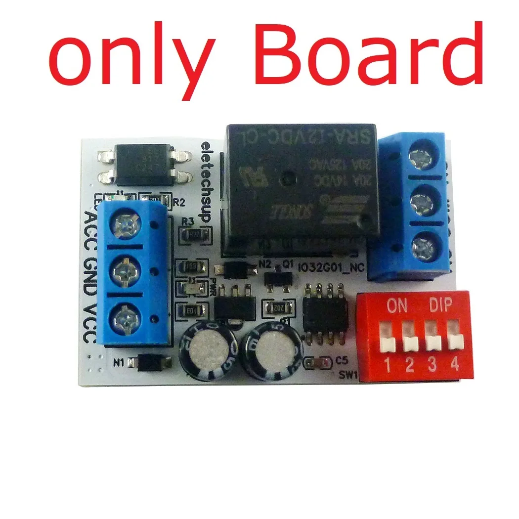 

Автомобильный выключатель задержки питания eletechsup IO32G01 20А 12В