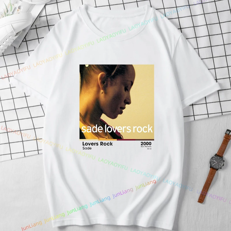 Футболка Мужская/женская с коротким рукавом хлопок 100% S-Sade Singer 80s музыкальная