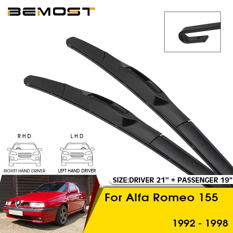 Щетки стеклоочистителя для Alfa Romeo 155 1992-1998 21 + 19 дюймов