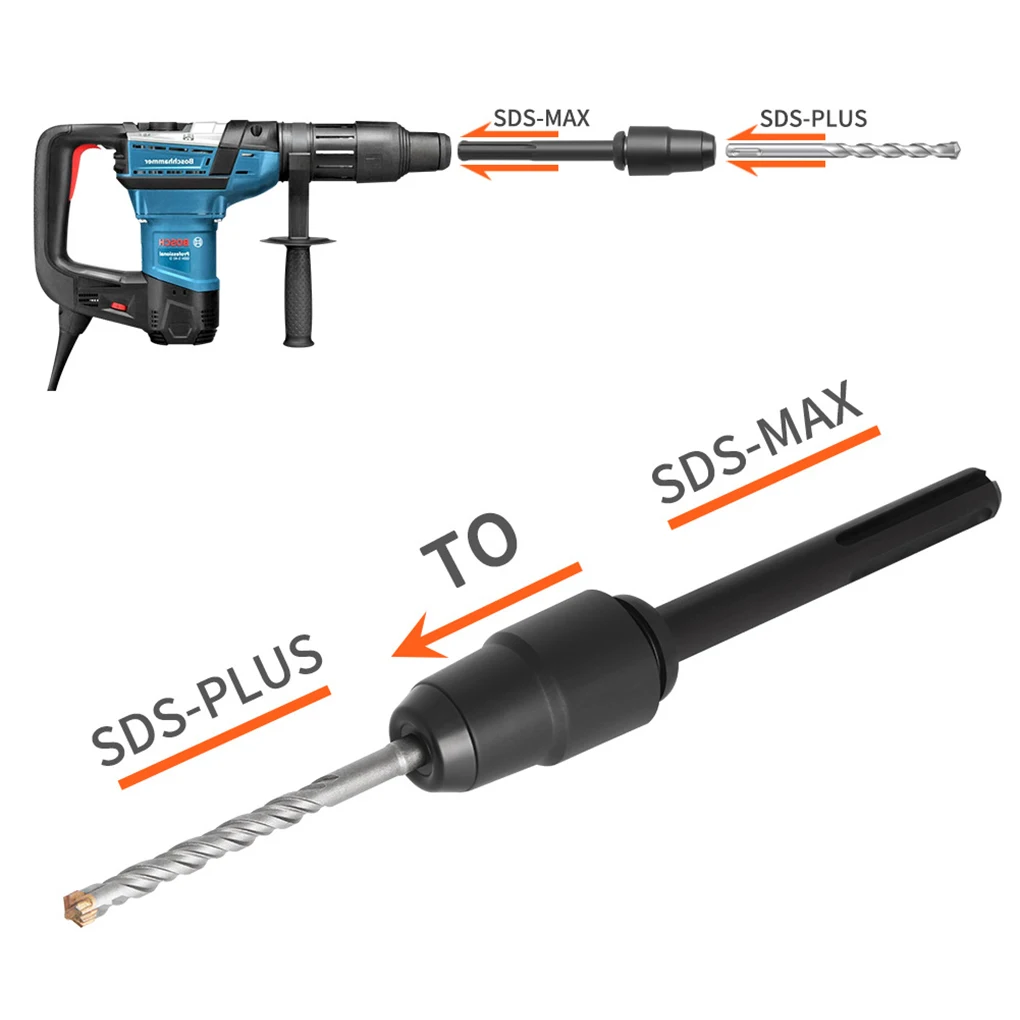 

Chucks Adaptor Drill Bits Connecting Power Tools Hammer Accessories
