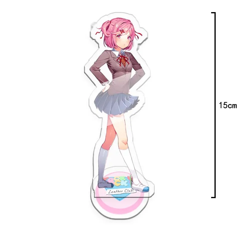 

Модель Sayori Yuri Natsuki Monika фигурка на акриловой подставке, тарелка, украшение, косплей, коллекция, подарки